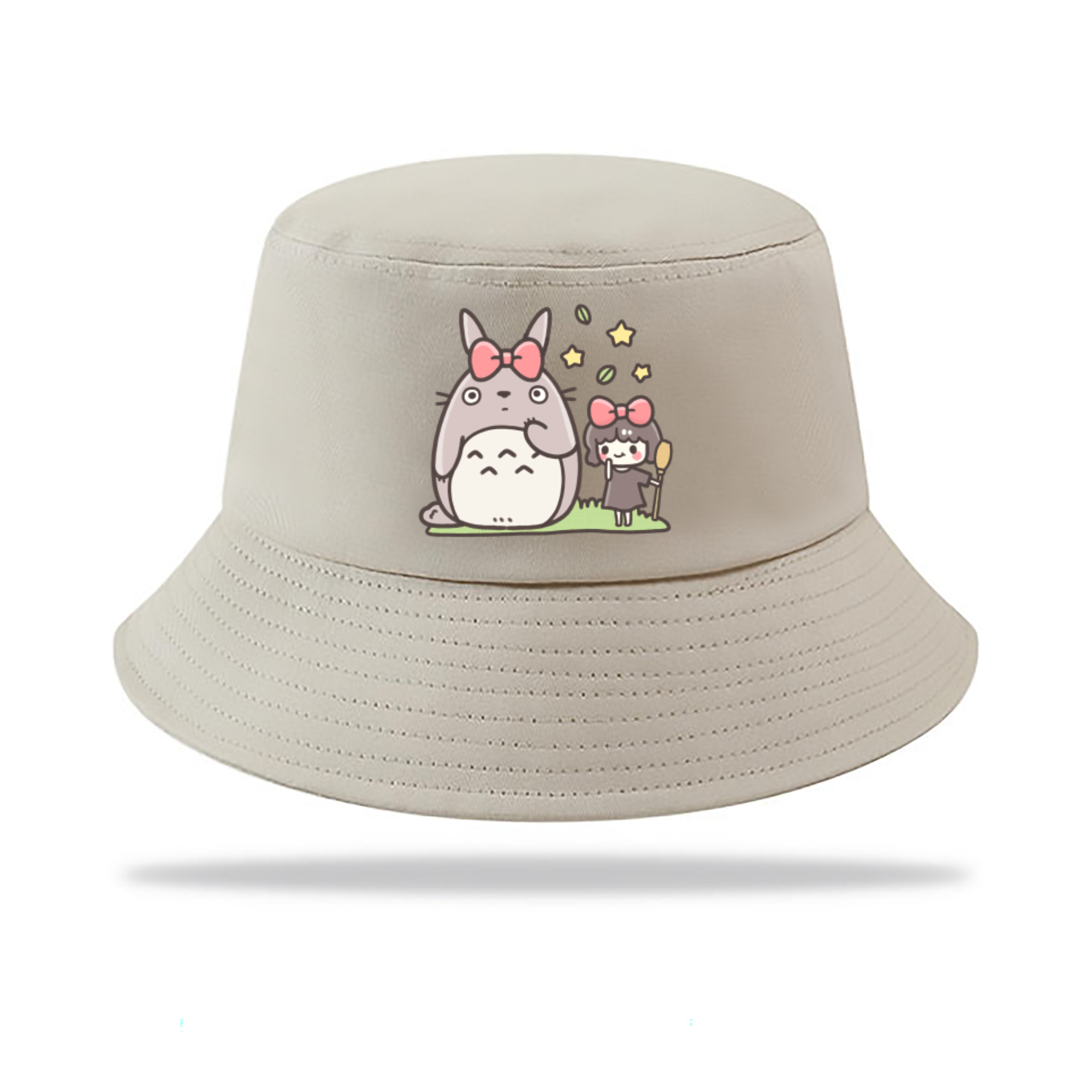 （画像用） となりのトトロ 草壁メイ 草壁サツキ My Neighbor Totoro Satsuki Kusakabe Mei Kusakabe アウトドア日除けバケットハット